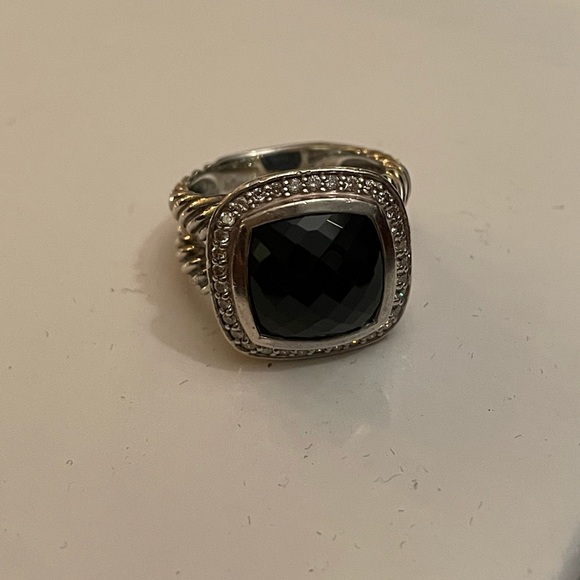 David Yurman Black Onyx Albion Ring - Picture 2 of 7